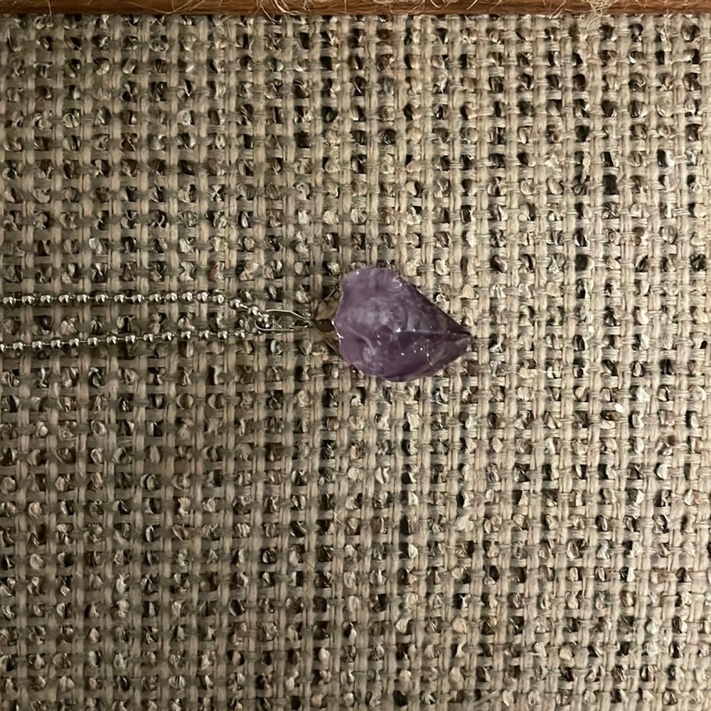 Amethyst necklace